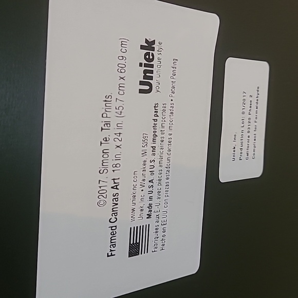 18x24 inch Baby Lamb Canvas with Frame - Picture 2 of 4